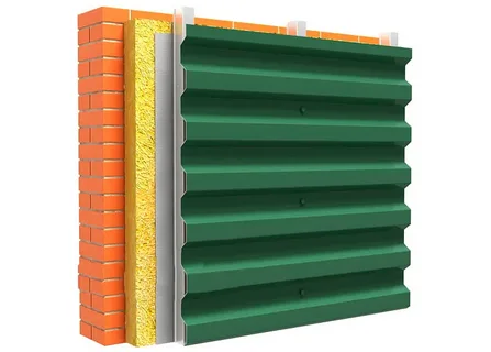 Профнастил для фасада